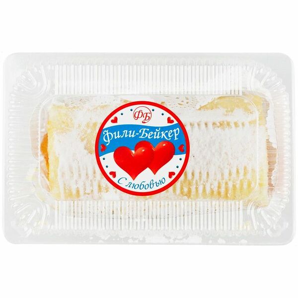 Рулет Фили-Бейкер Абрикосовый бисквитный, 300г