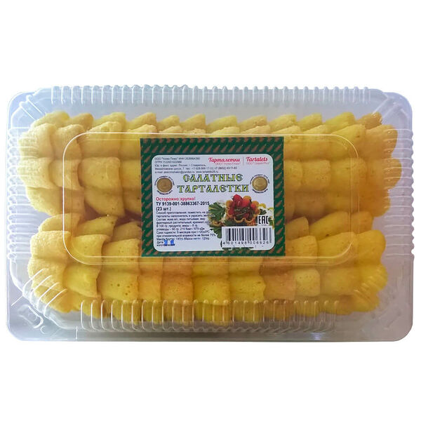 Тарталетки 130 г салатные успех плюс