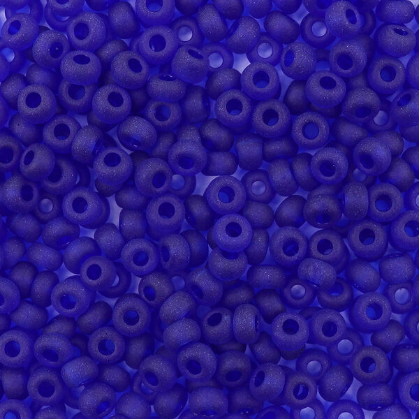 (30100) 311-19001-10/0 Бисер прозрачный матовый 10/0, круг.отв., 20гр Preciosa