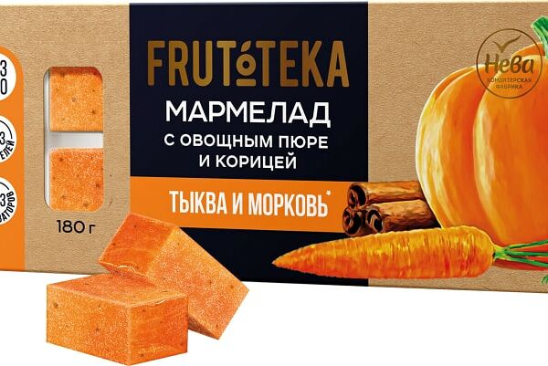 Мармелад Frutoteka Ассорти овощное 180г