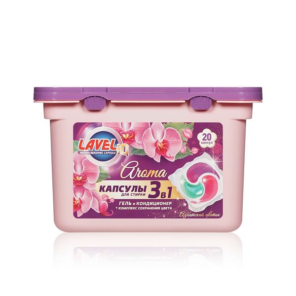 Капсулы для стирки 3 в 1 LAVELiq Aroma 