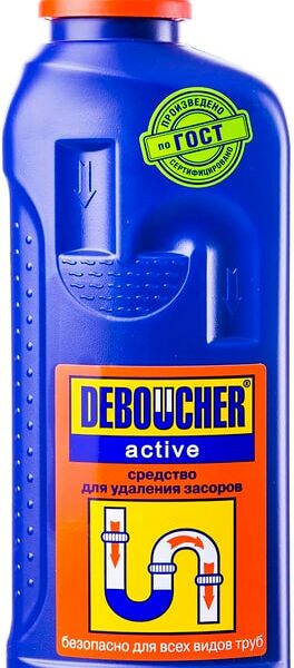 Средство для устранения засоров Deboucher Active 1л