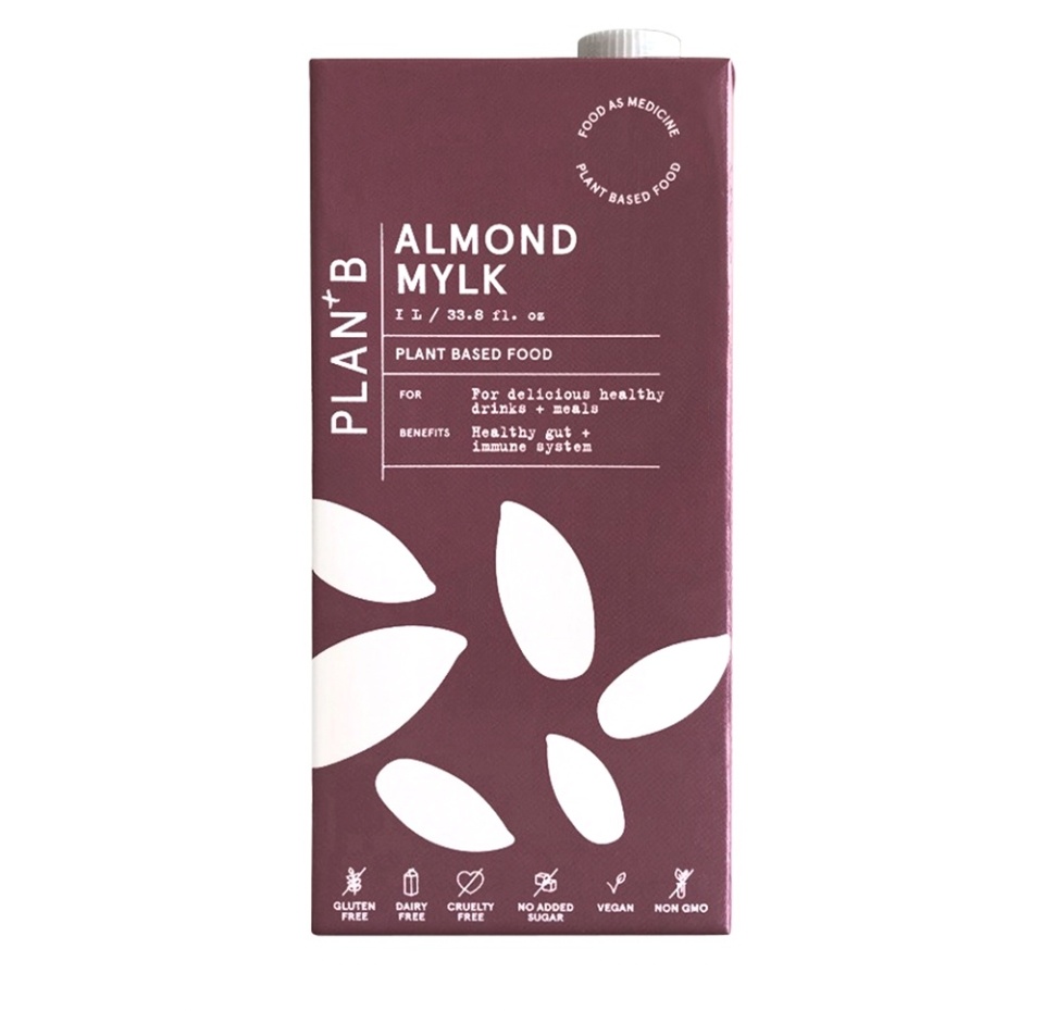 

Напиток миндальный Plan+B ООО План+Би СНГ 1л