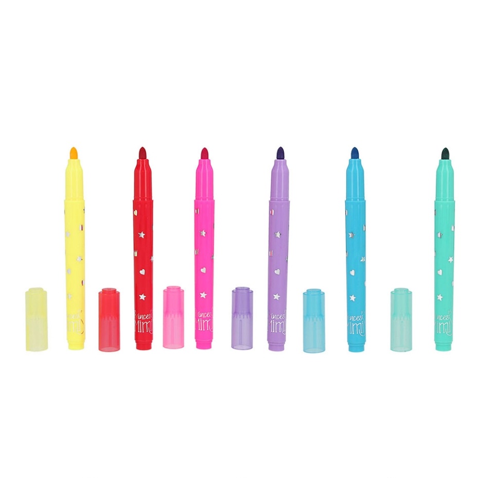 

Фломастеры 6 цветов, Princess Mimi, Германия