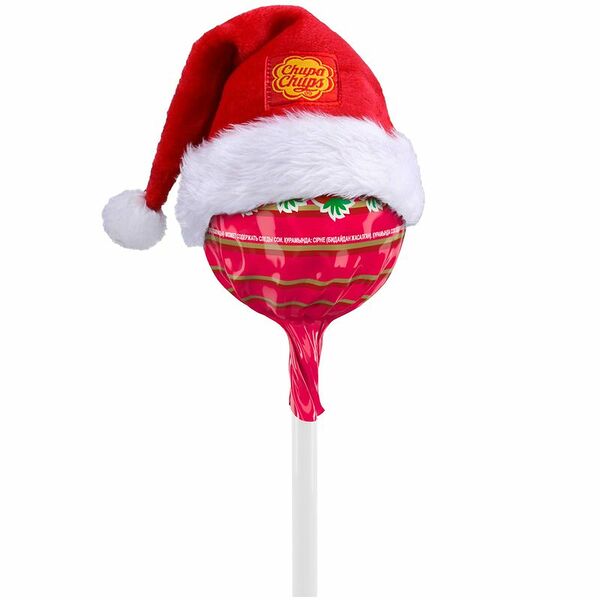 Карамель Chupa Chups со вкусом клубники, 725г