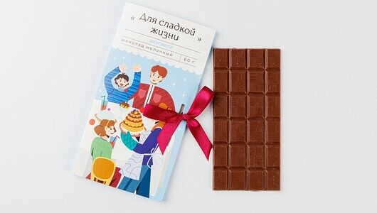 Шоколад молочный 