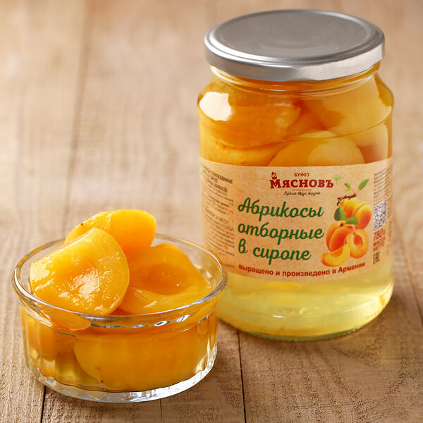 Абрикосы отборные в сиропе МясновЪ Буфет от КуулКлевер