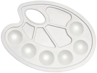 Палитра художника Гамма, 6 ячеек, пластик   2305212