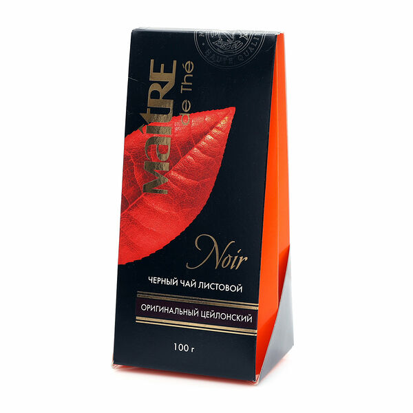 Черный листовой цейлонский чай ТМ Maitre (Майтре)