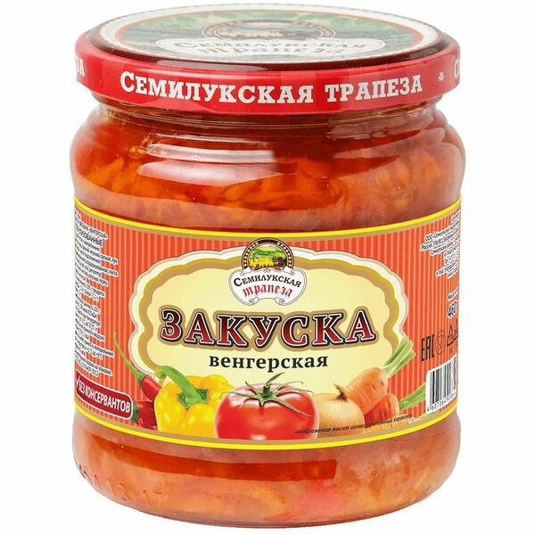 Закуска Семилукская Трапеза Венгерская, 460г