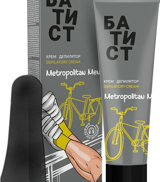 Крем для депиляции Батист Metropolitan Men 100мл