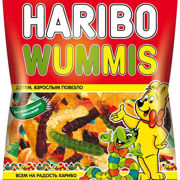Мармелад жевательный Haribo червячки Wummis