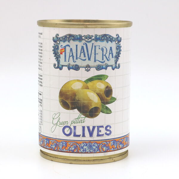 Оливки зеленые б/к Talavera ж/б вес 280г.