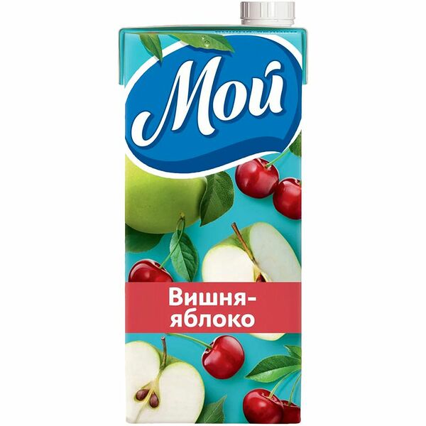 Нектар Мой вишня-яблоко 950 мл
