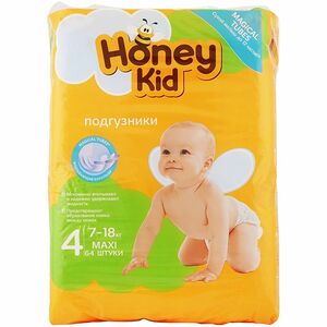 Подгузники Honey Kid Maxi р.4 7-18кг 64шт