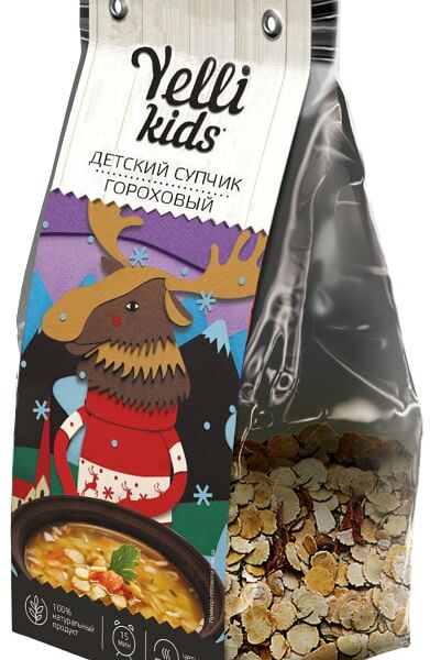 Суп Yelli Kids Гороховый детский 100г