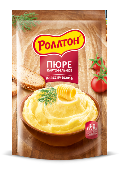 Пюре картофельное Роллтон Классическое