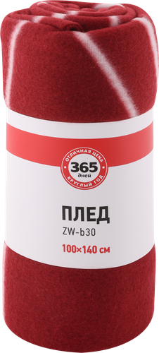 

Плед 365 ДНЕЙ 100x140см, полиэстер, Арт. ZW-b30/WF183/GBK1315-16A
