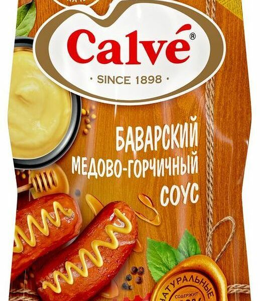 Соус медово-горчичный Баварский Calve