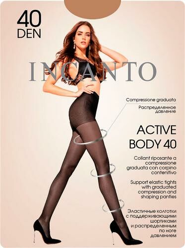 Колготки женские Incanto Active Body 40 ден Daino размер 2