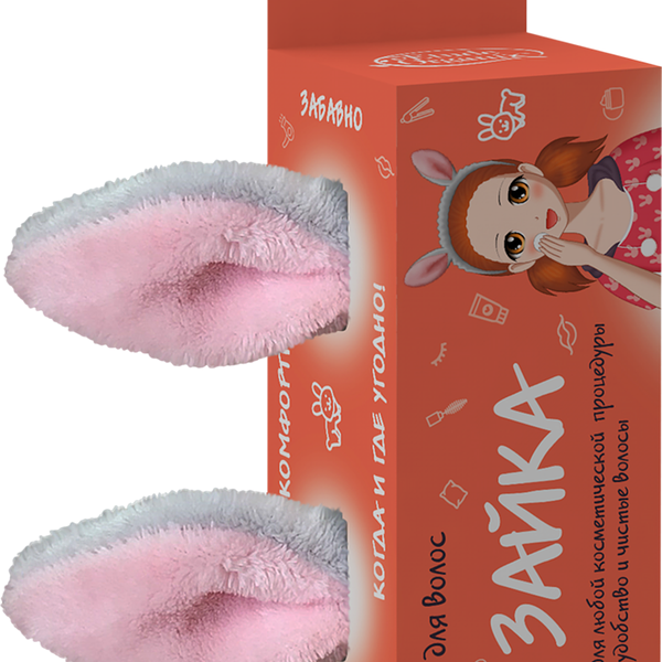 Повязка для волос Зайка в ассортименте ТМ Etude Organix (Этьюд Органикс)