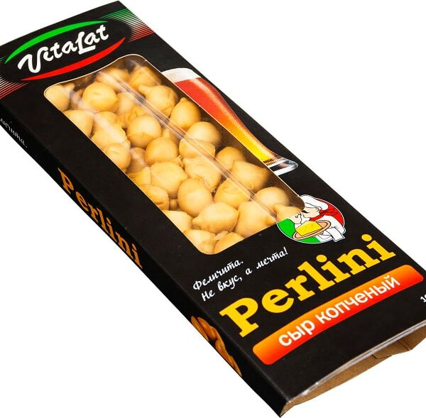 Сыр Vitalat Перлини копчёный 40% 100 г