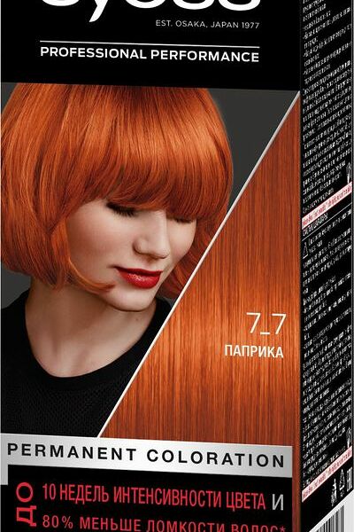 Крем-краска для волос Syoss 7-7 Паприка 115мл