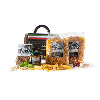 Подарочный набор «Сумочка чёрная» для приготовления пасты, Autentico Italiano, Италия