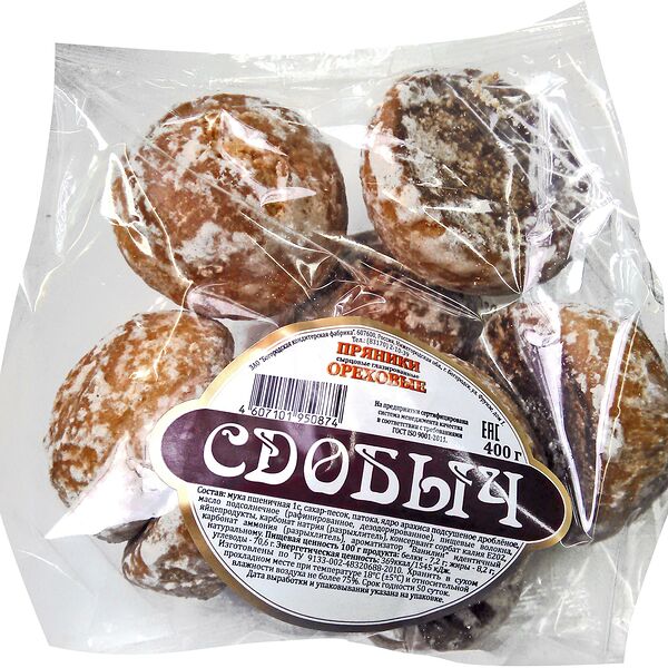 Пряники Богородская Ореховые