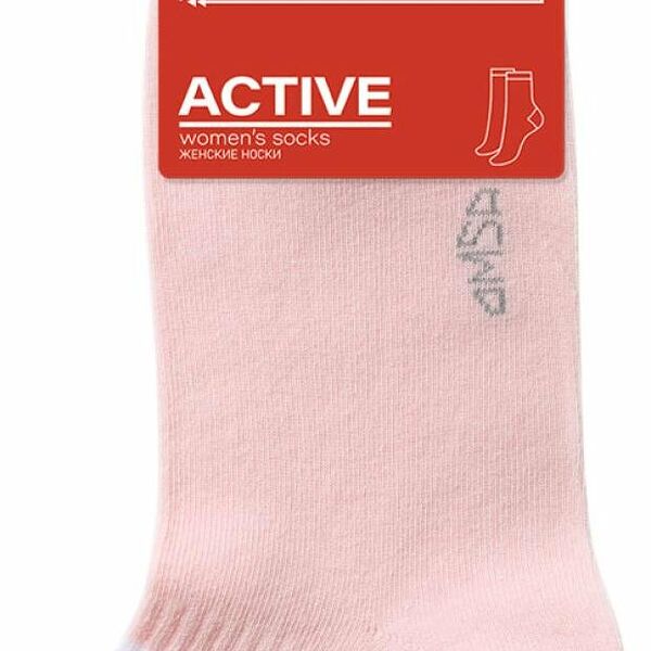 Носки женские Omsa Active укороченные Rosa Antico, р 35-38