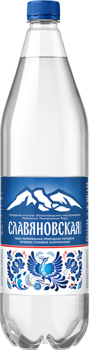 

Вода минеральная Славяновская природная лечебно-столовая газированная 1500 мл