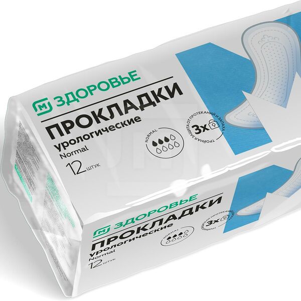 Прокладки Магнит здоровье Normal урологические женские, 12 шт.