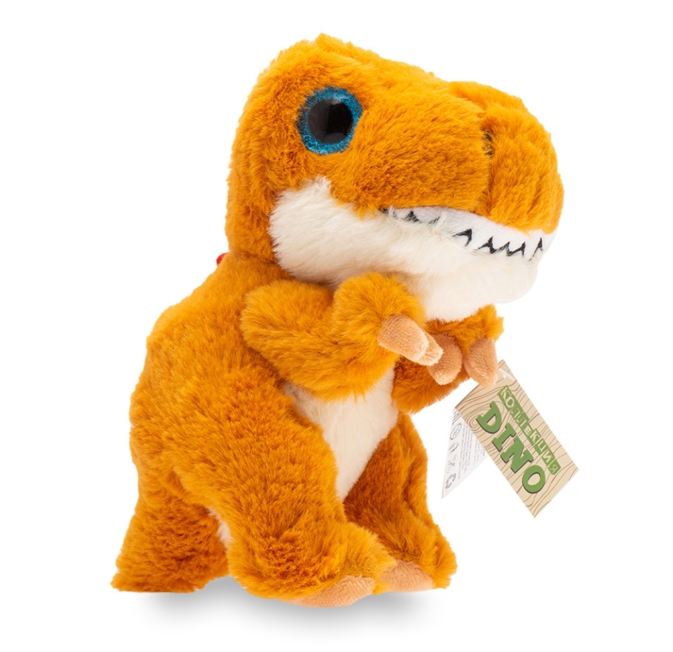 

Игрушка мягкая Плюш Ленд Спинозавр, 23 см, 1 шт.