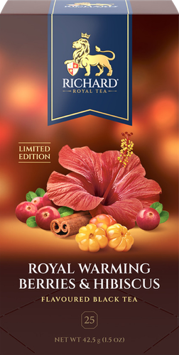 

Чай черный Richard Royal Warming Berries & Hibiscus 42.5 г