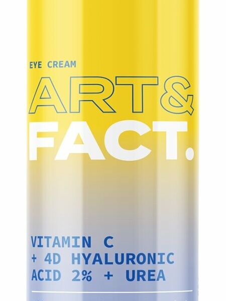 ART&FACT. Крем для области вокруг глаз увлажняющий с витамином С, 4D гиалуроновой кислотой, 30 мл