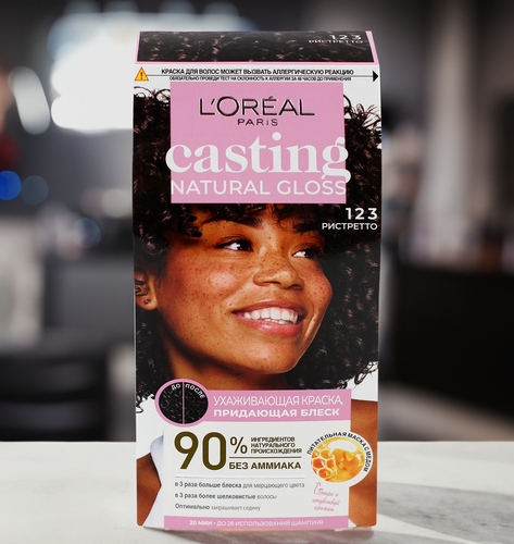 

Краска для волос L'Oreal Paris Casting 123 Ристретто, 180 мл