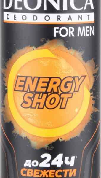 Дезодорант мужской Deonica energy shot vegan formula