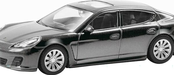 Игрушка RMZ City Машинка Porsche panamera turbo черная