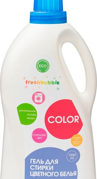 Гель для стирки Freshbubble для цветного белья 1.5л
