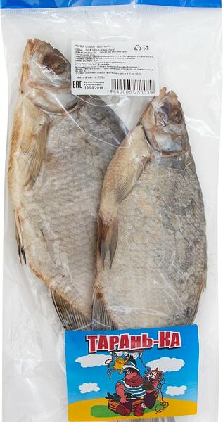Лещ Тарань-ка солено-сушеный 250г