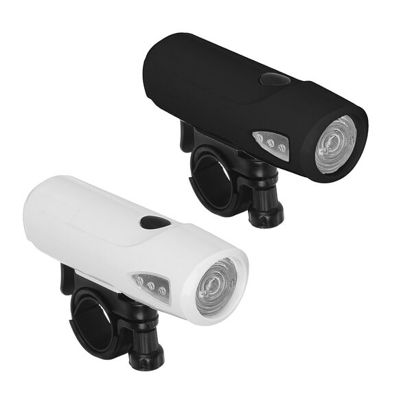Silapro фара велосипедная 3 режима, 1led, 3xааа,  9х3х2.5см, пластик, 2 цвета