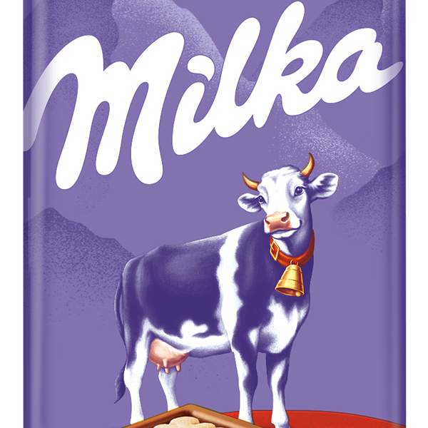 Шоколад молочный Milka с печеньем LU