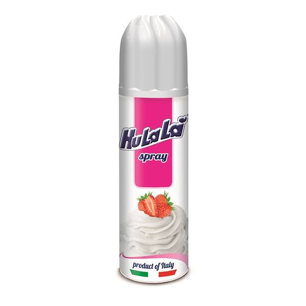 Крем взбитый ультрапастеризованный на растительном масле, Hulala, 250 г, Италия