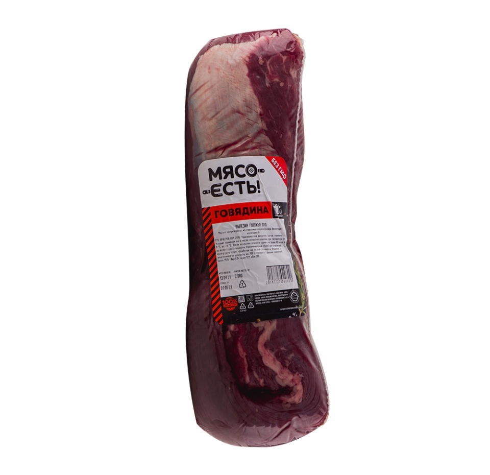 

Вырезка говяжья Мясо Есть охлажденная, вес Россия