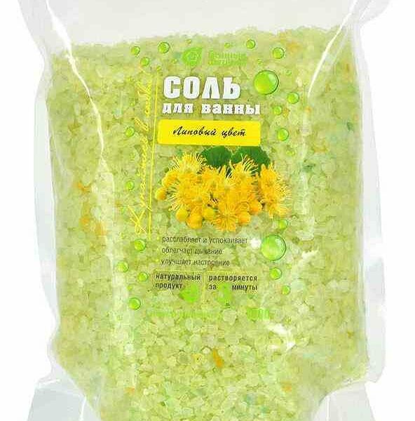 Соль для ванны Банные штучки Липовый цвет