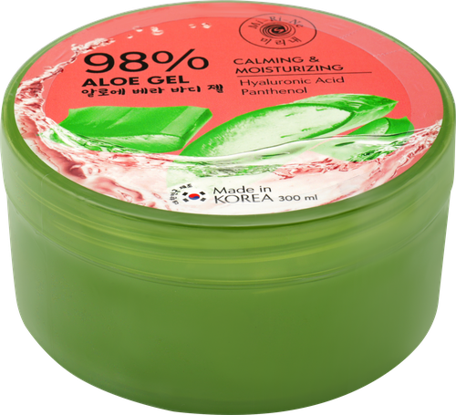 

Гель для тела Mi-Ri-Ne успокаивающий и увлажняющий 98% алоэ вера с гиалуроновой кислотой и пантенолом 300мл