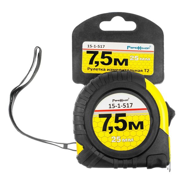 Рулетка T2 Hobbi 7,5мх25мм