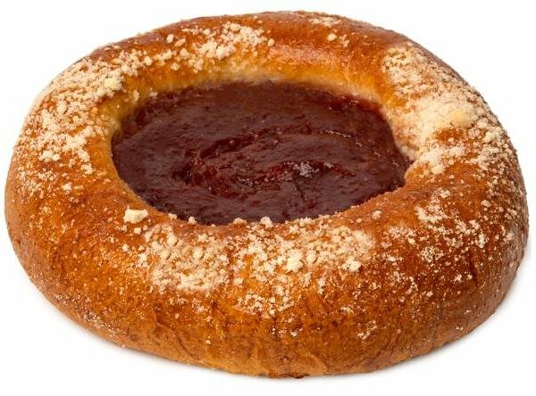 Ватрушка Ашан с клубникой