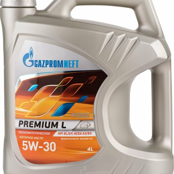 Масло моторное полусинтетическое Gazpromneft Premium L 5W-30
