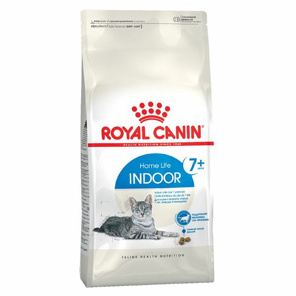 Royal Canin Indoor +7 для домашних кошек старше 7 лет Курица